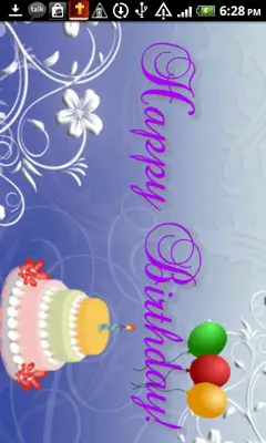 Birthday cards stickers for DoodleGram android App screenshot 0